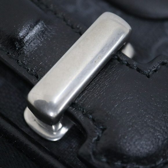 Gucci Carry on Travel Bag Leather Black - Picture 8 of 9